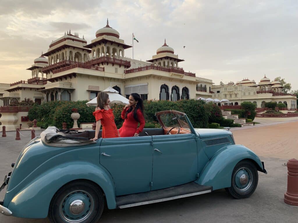 Luxury India Tour Clients in Rambagh